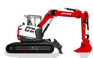 COLTRAX CX95CD – Pelle sur chenilles, articulée, 9,1 tonnes