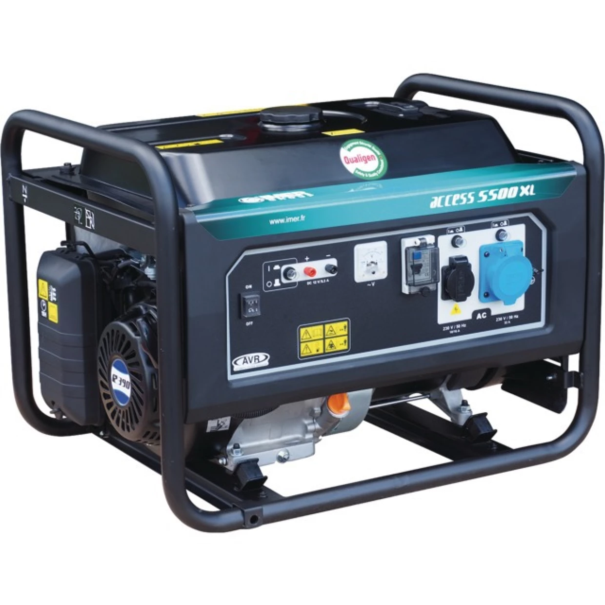 Groupe électrogène monophasé domestique essence Access AVR 5500 XL – 5,5 kW Imer